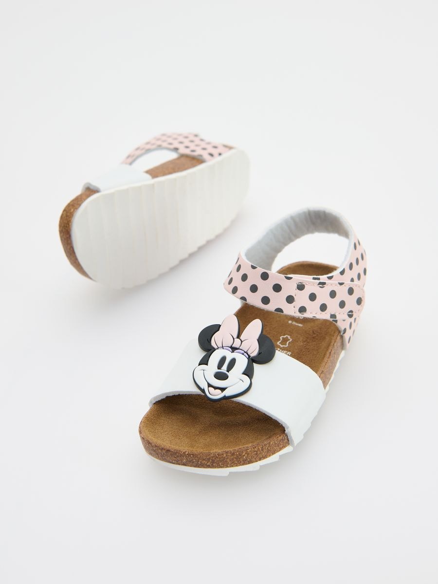 Minnie Mouse sandals - white - RESERVED - 5