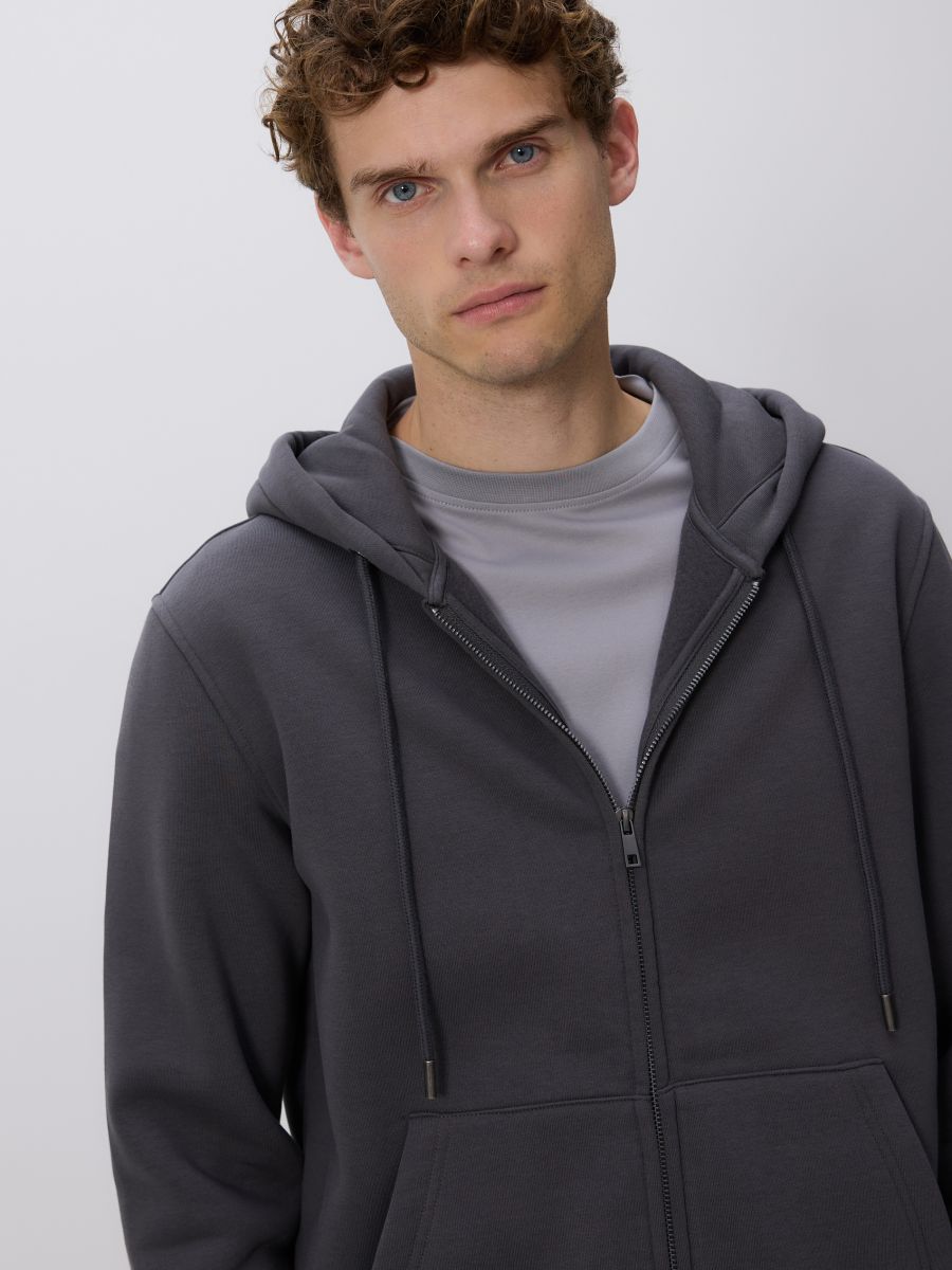 Hoodie - dark grey - RESERVED