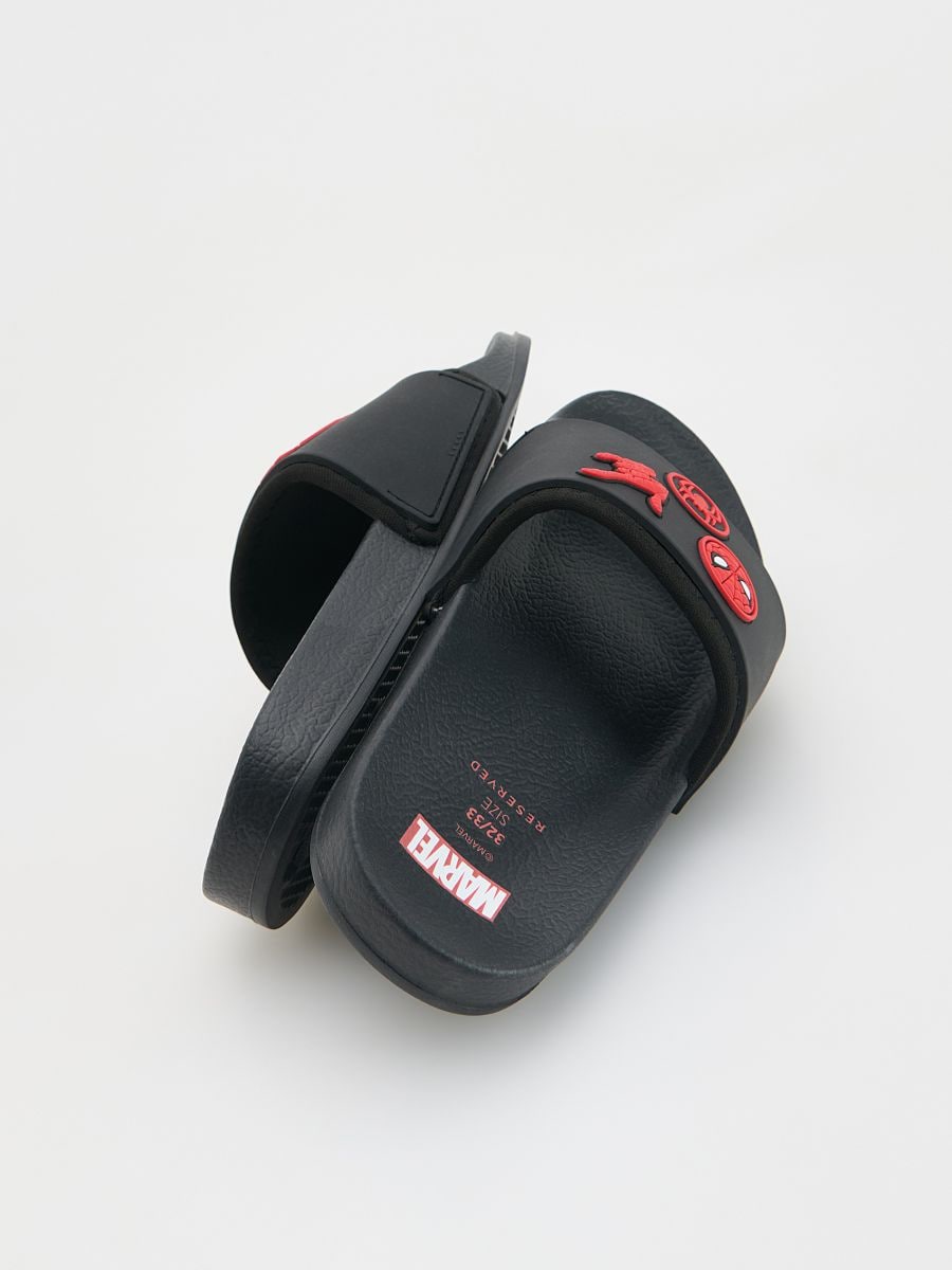 Spiderman slides - black - RESERVED - 3