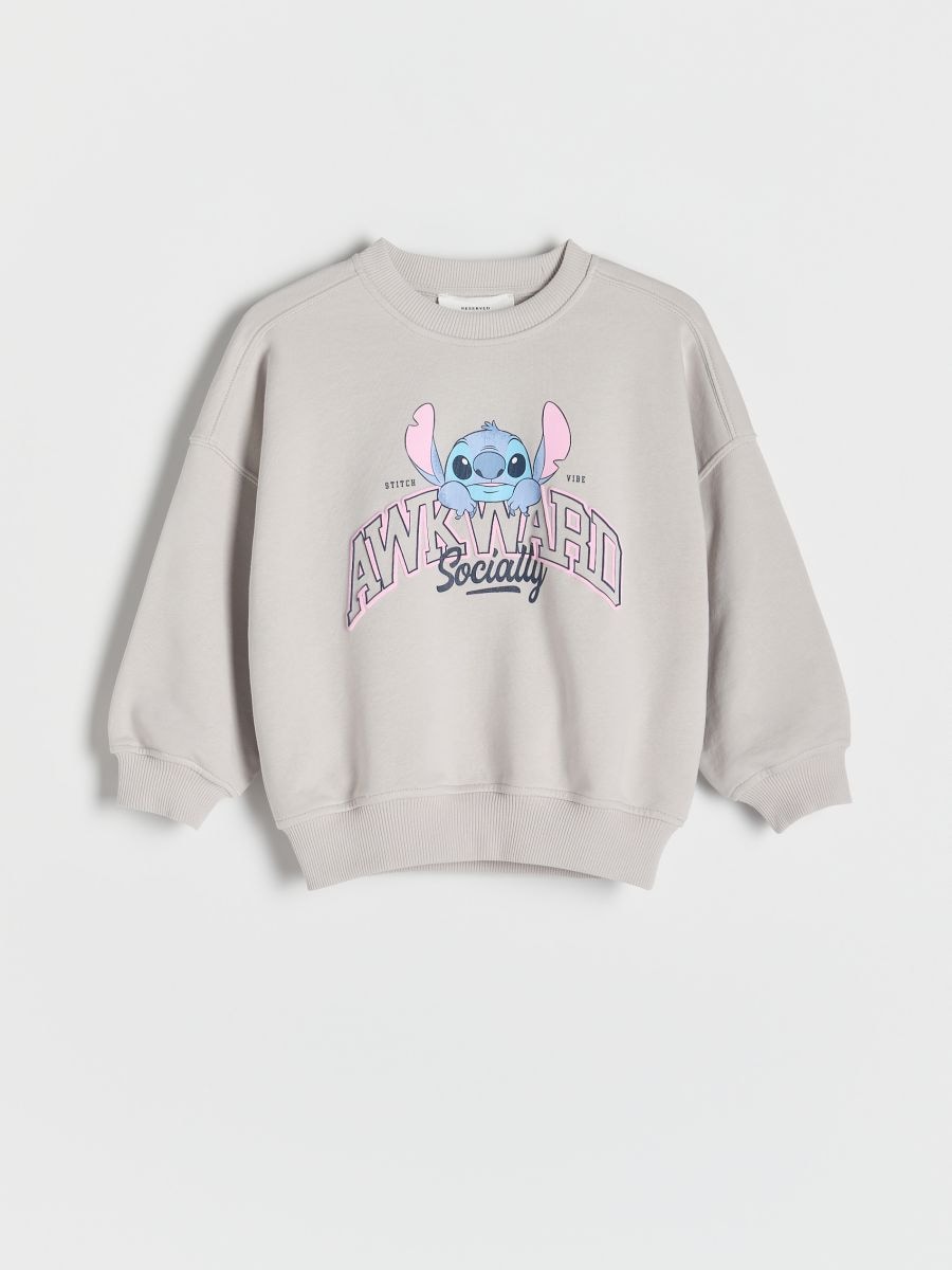 Lilo & Stitch дуксер - сив - RESERVED - 3