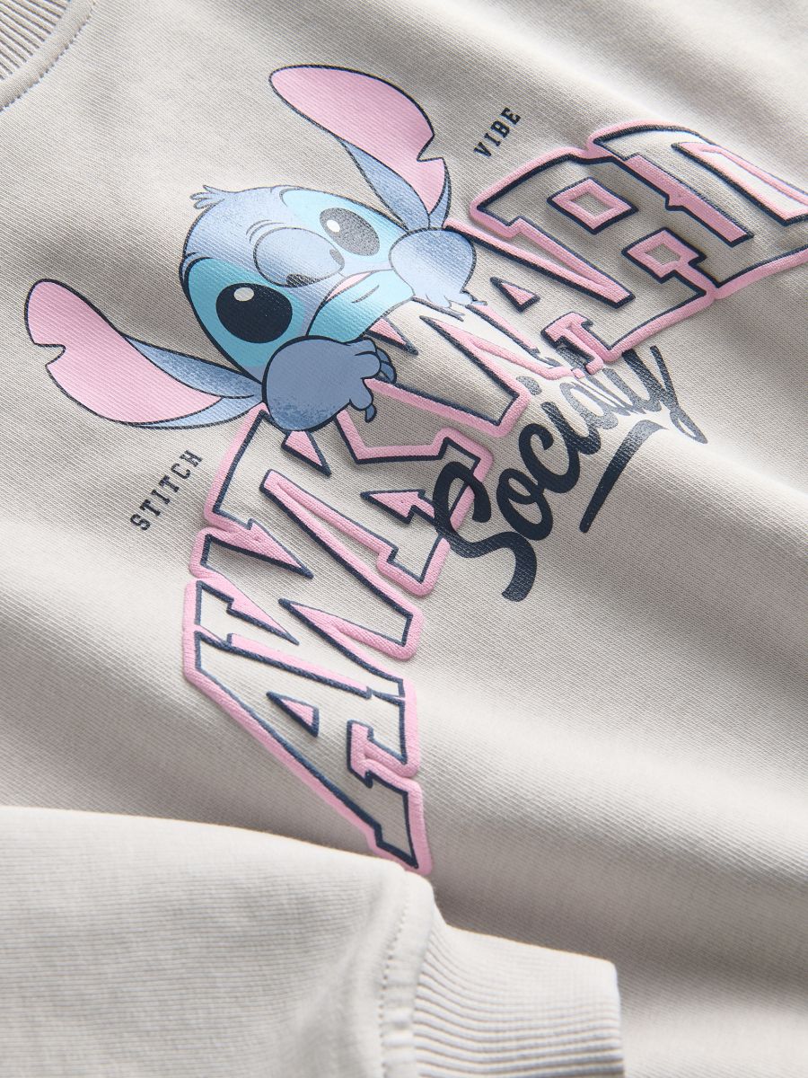 Lilo & Stitch дуксер - сив - RESERVED - 6