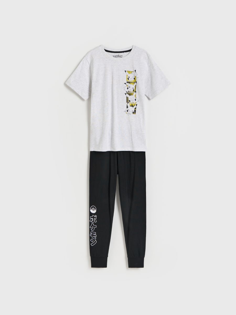 Pokémon two piece pyjama set - light grey - RESERVED - 2