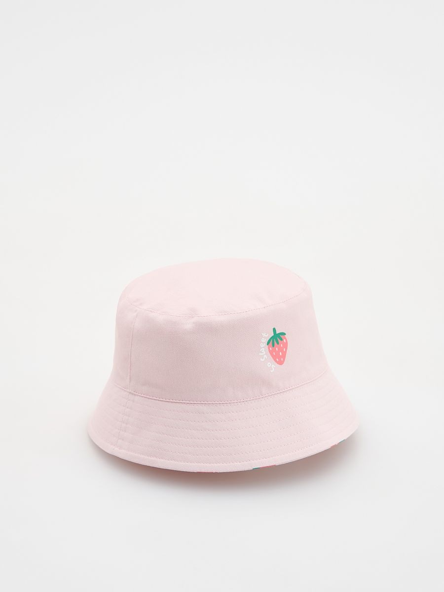 Reversible bucket hat - pink - RESERVED - 2