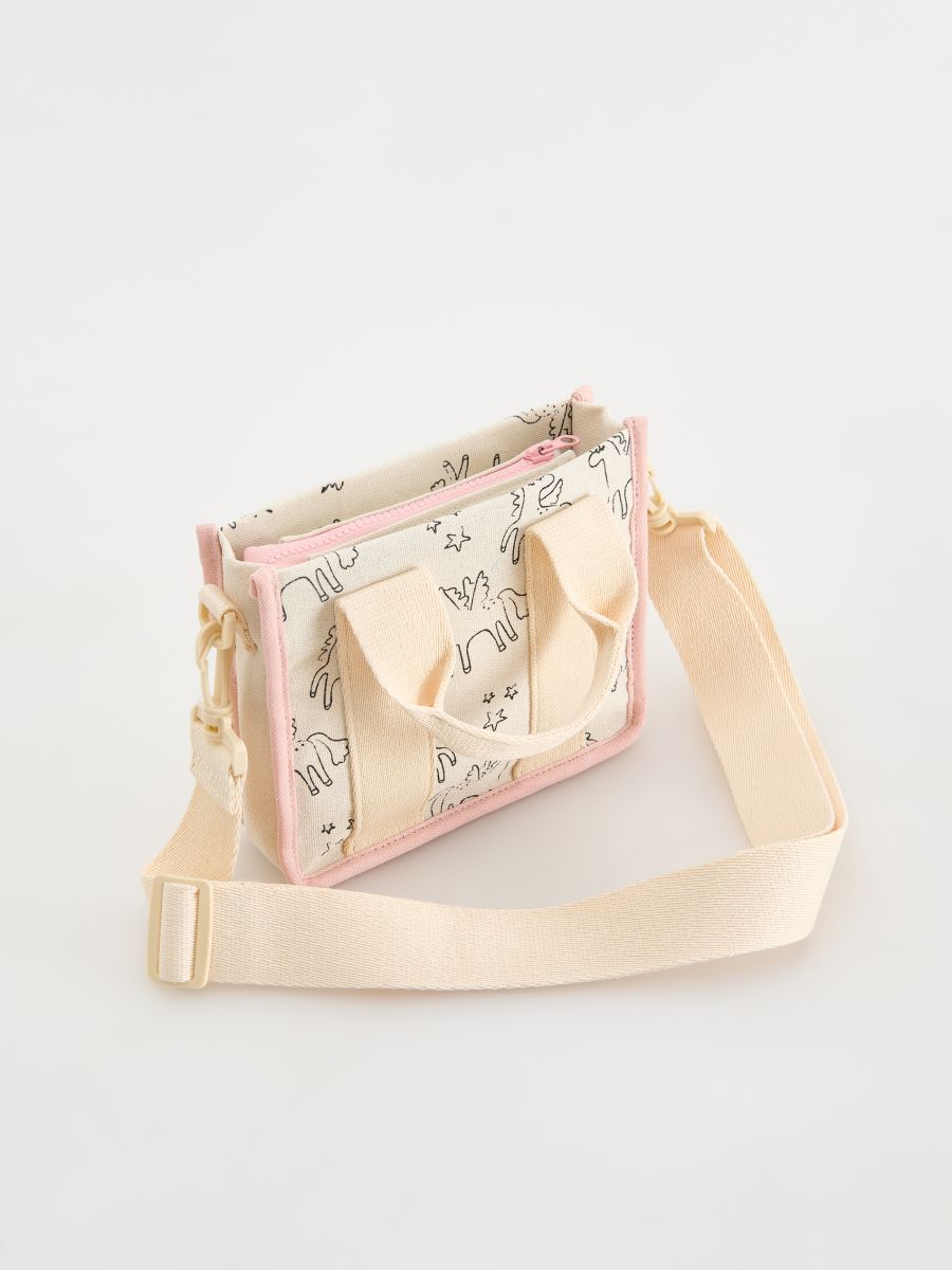 Unicorn print bag - cream - RESERVED - 3