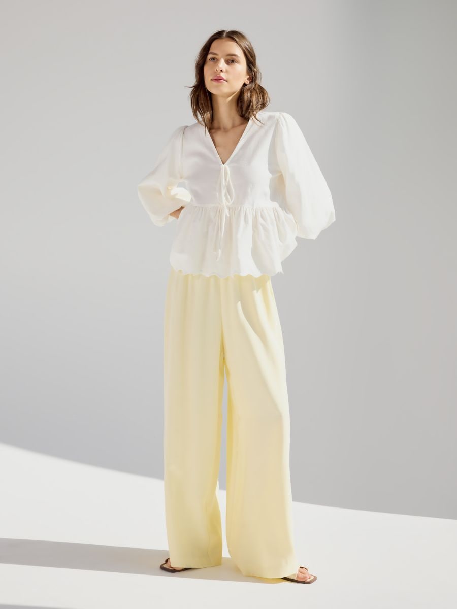 LADIES` TROUSERS - LJUSGUL - RESERVED