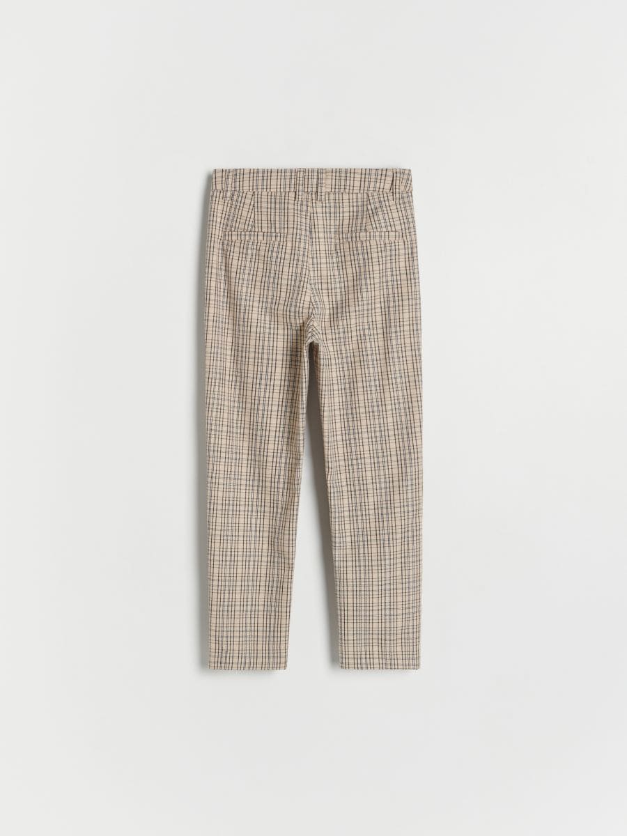 Check trousers - beige - RESERVED - 4
