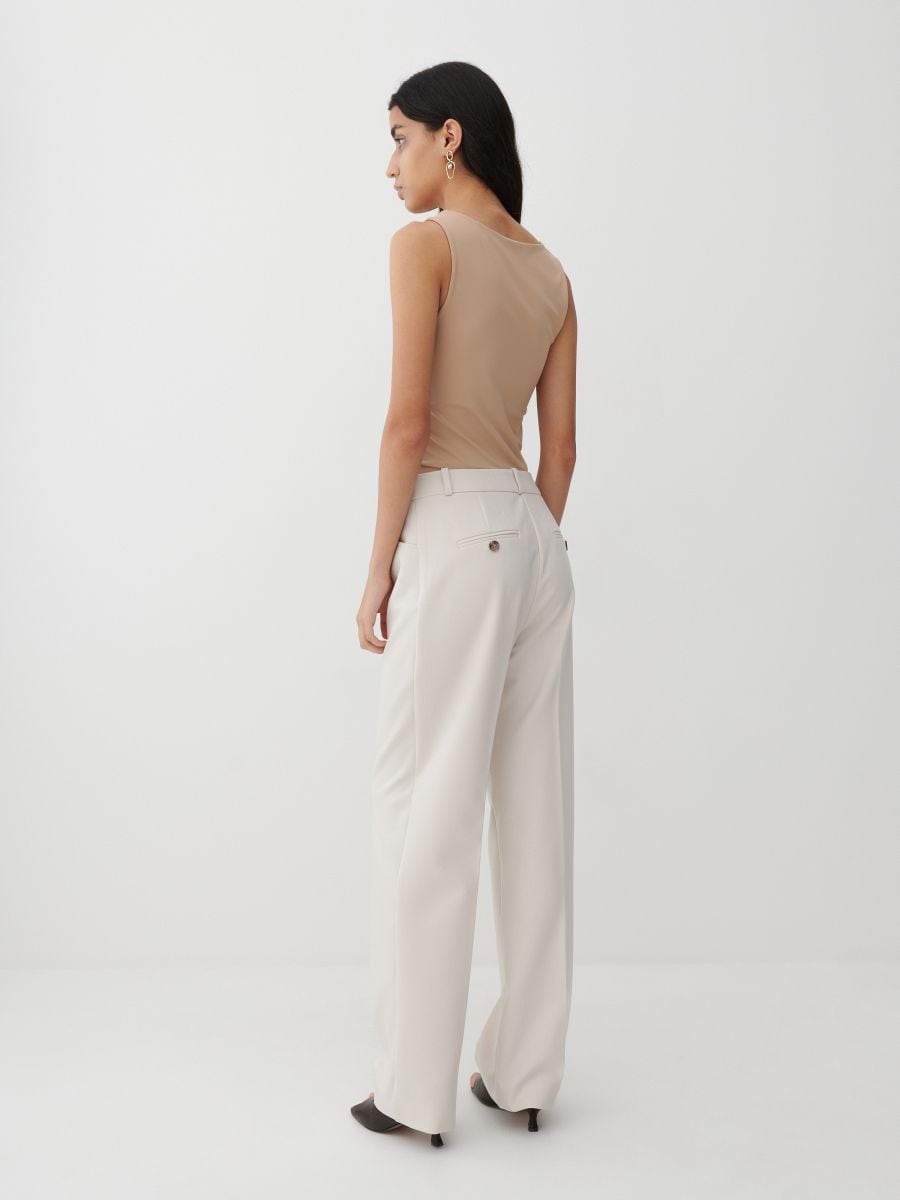 Plain top - nude - RESERVED - 4