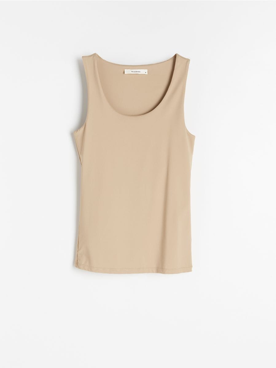Plain top - nude - RESERVED - 5