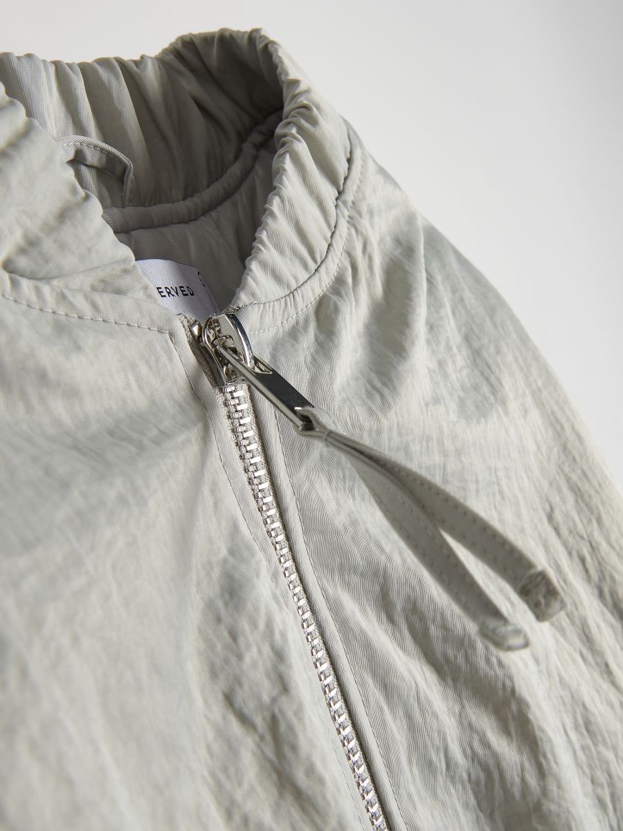 Bomber jacket - light grey - RESERVED - 7