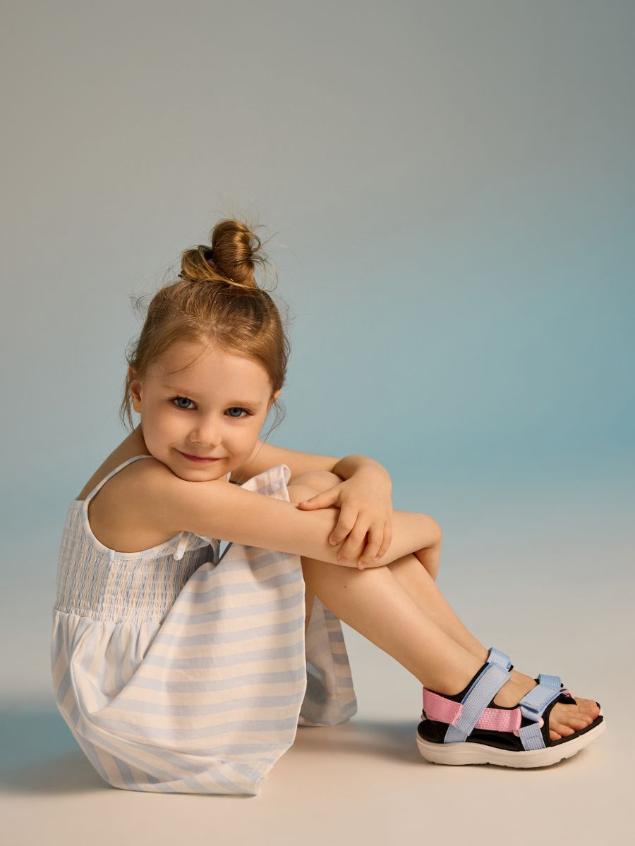 Sandali con chiusura in velcro - multicolore - RESERVED - 5