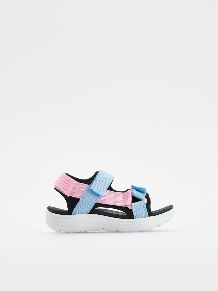 Sandali con chiusura in velcro - multicolore - RESERVED - 3