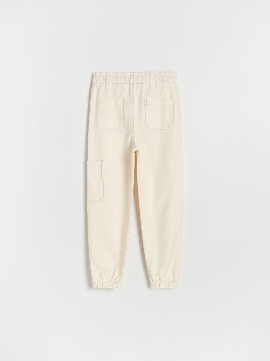 Pletene pantalone - nude - RESERVED - 3