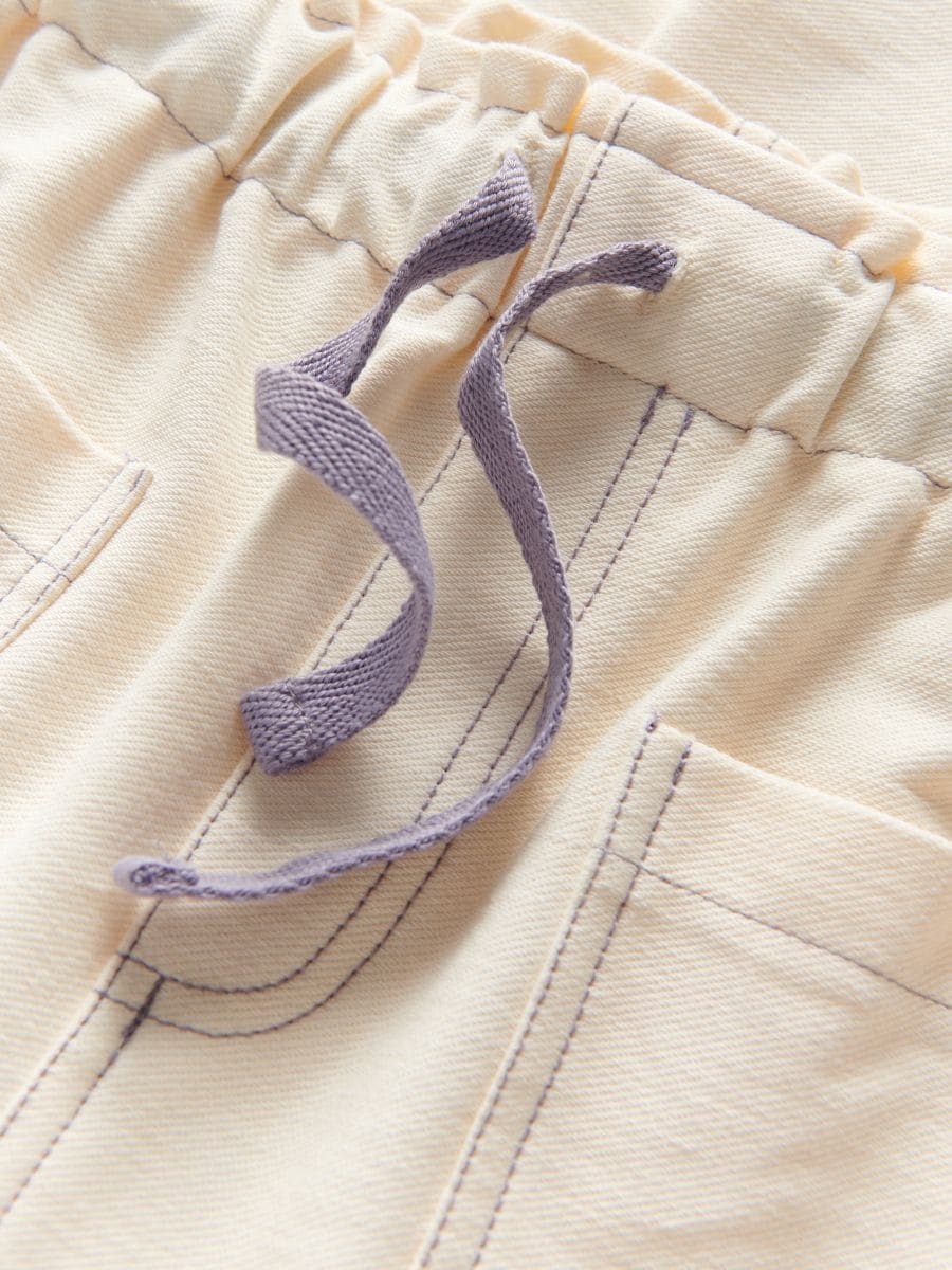 Pletene pantalone - nude - RESERVED - 6