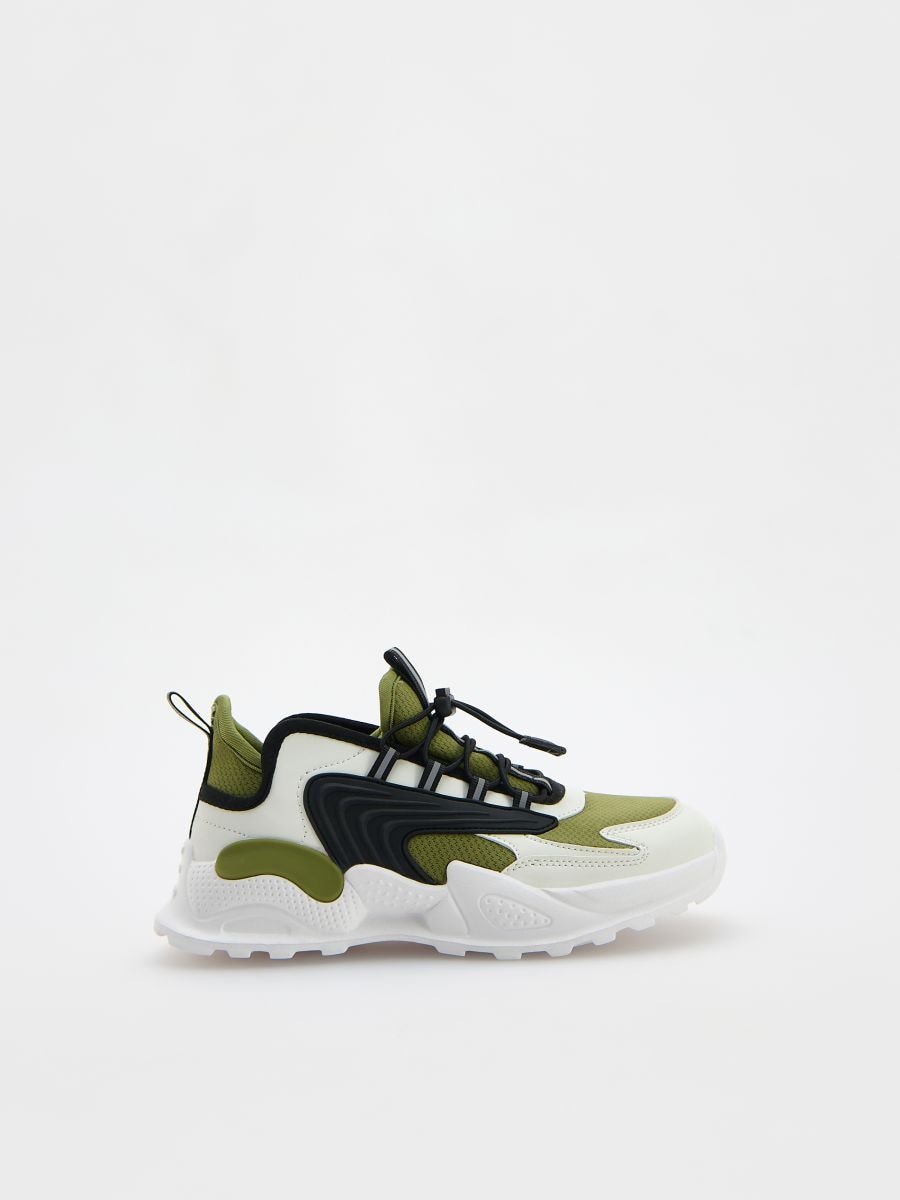 Meerkleurige sneakers - groen - RESERVED