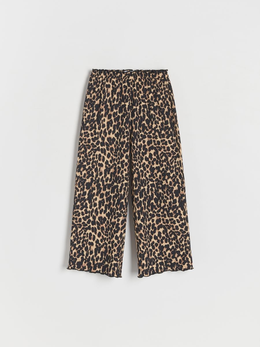 Animal pattern trousers - multicolor - RESERVED - 2