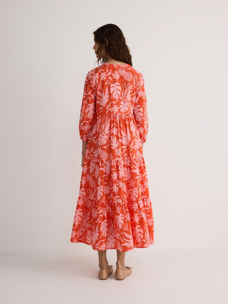 Gemustertes Maxikleid - bunt - RESERVED - 4