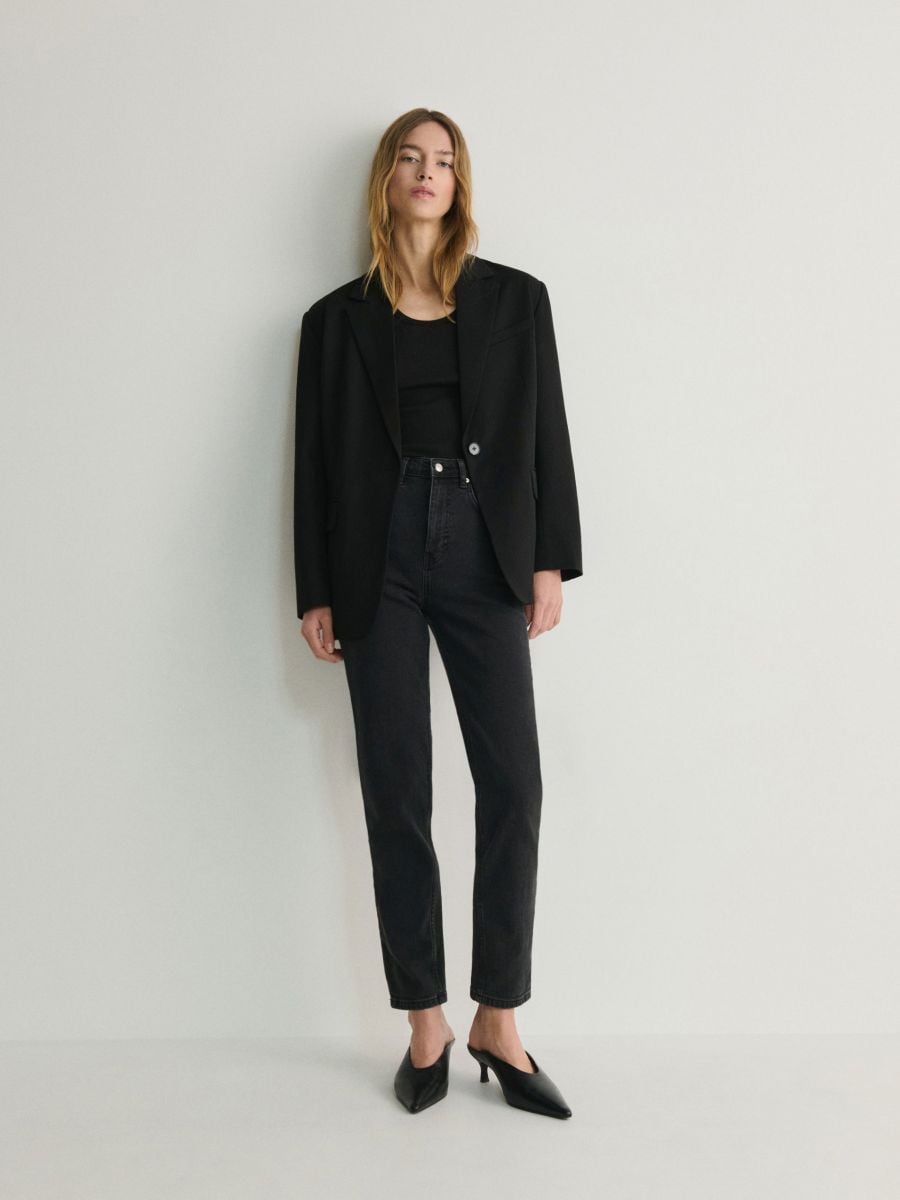 Slim-Fit-Jeans - mittelgrau - RESERVED