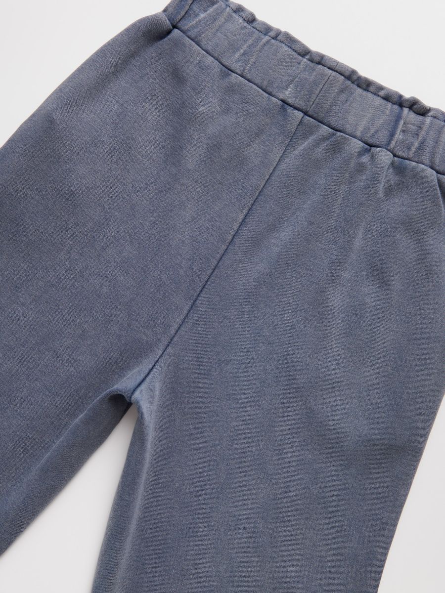 Straight leg sweatpants - navy - RESERVED - 5