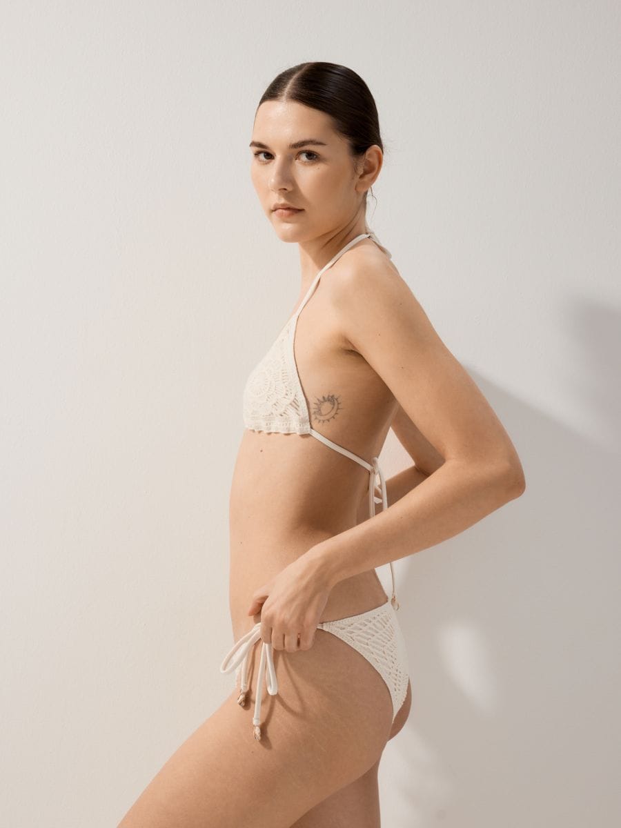 Bikinihose - beige - RESERVED