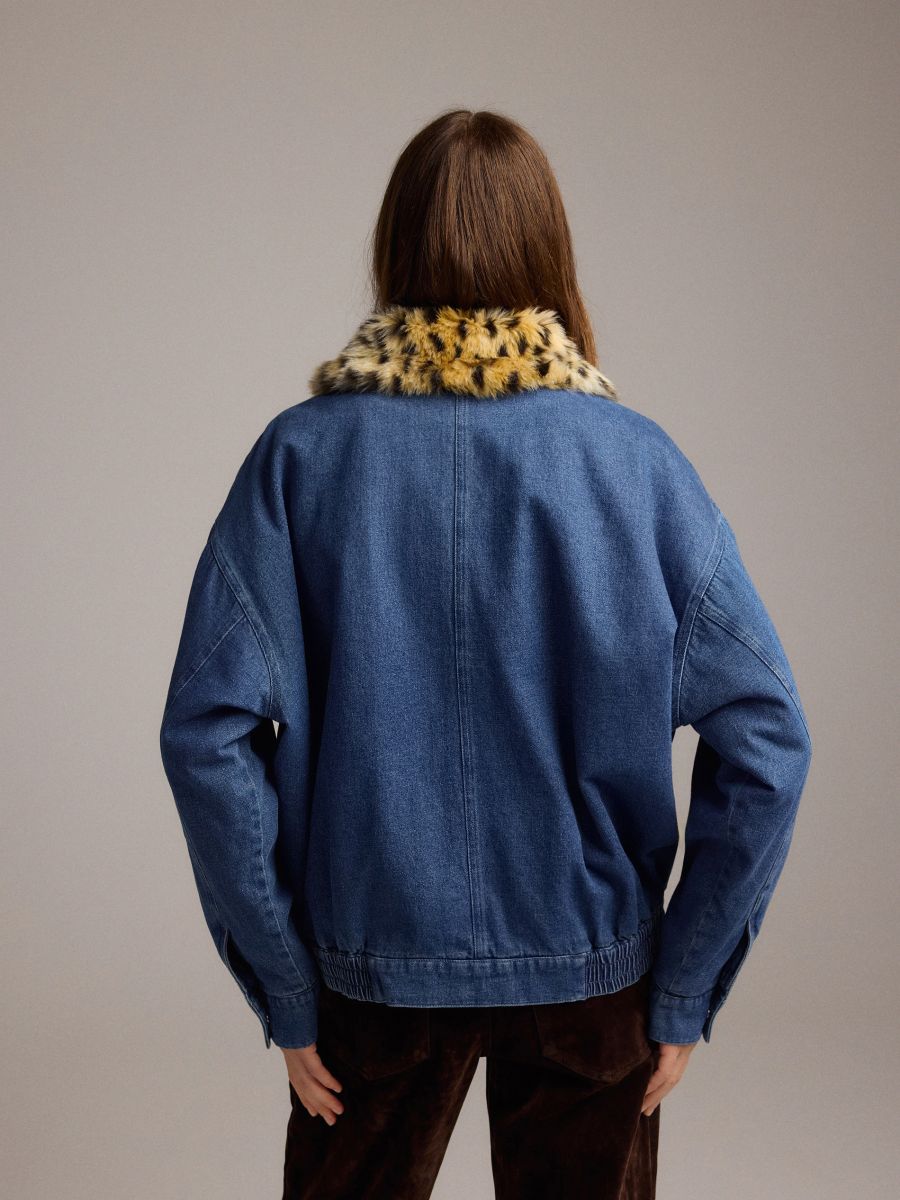 LADIES` JACKET - navy - RESERVED - 5