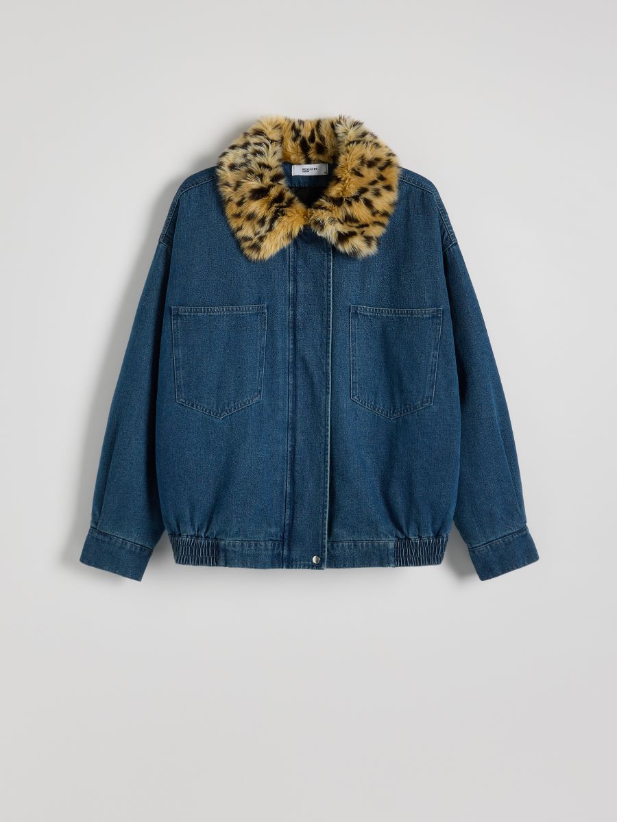 LADIES` JACKET - navy - RESERVED - 6