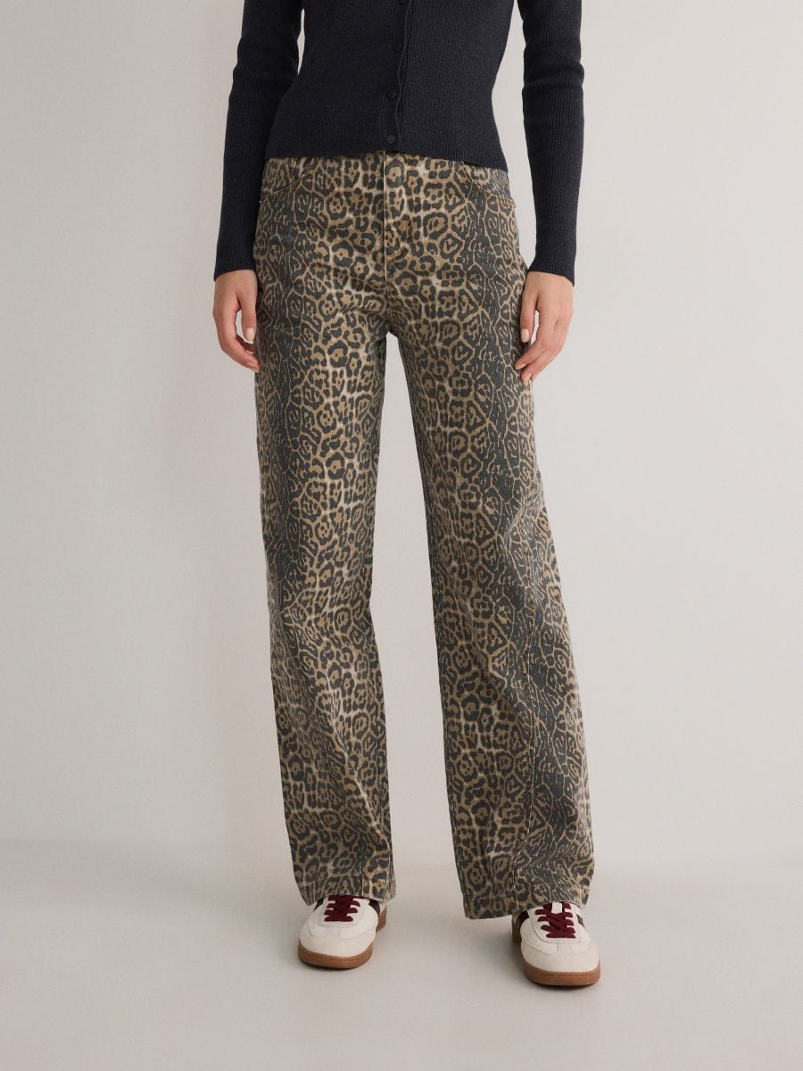 LADIES` JEANS TROUSERS - multicolor - RESERVED - 3