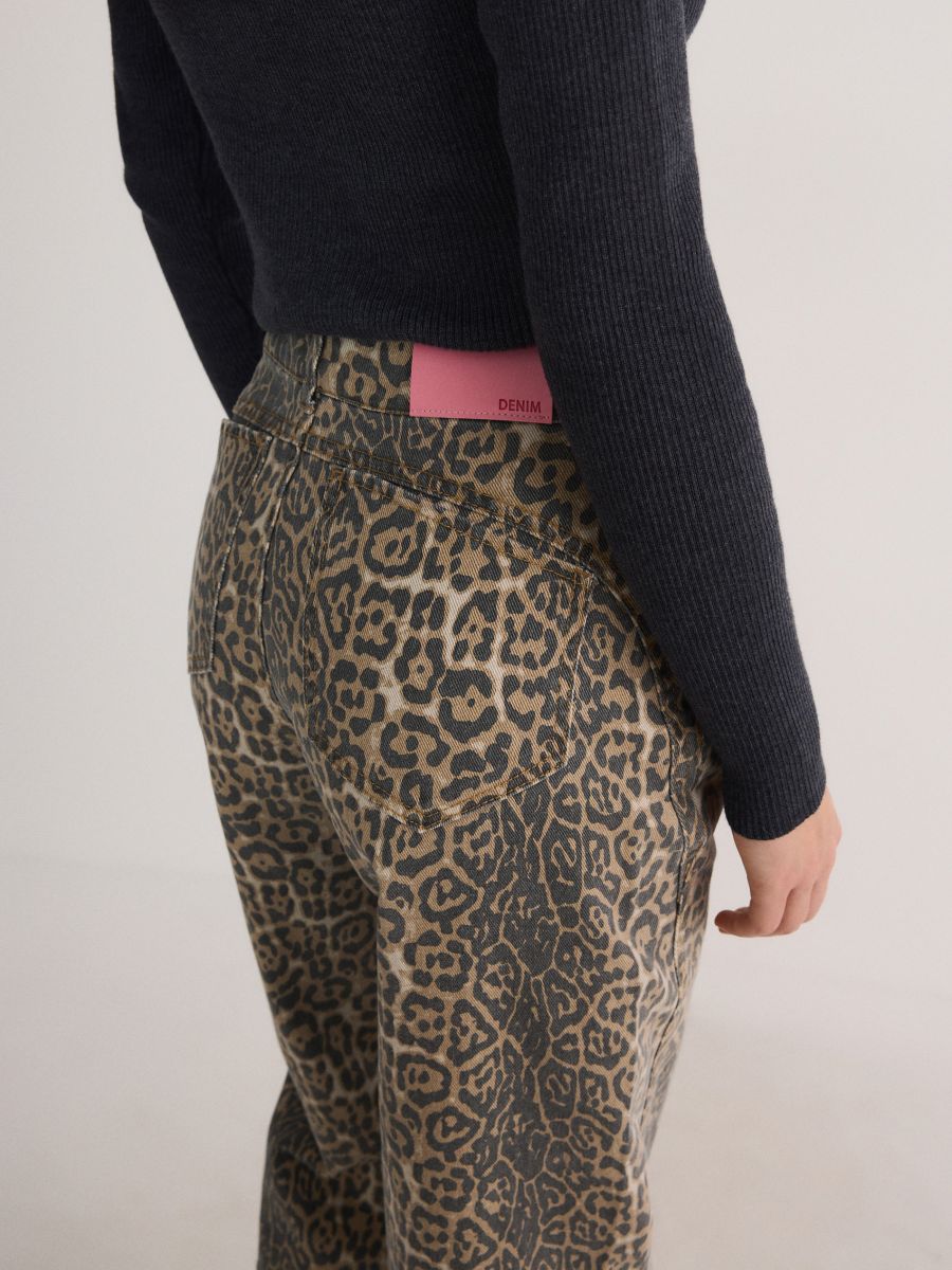 LADIES` JEANS TROUSERS - multicolor - RESERVED - 2