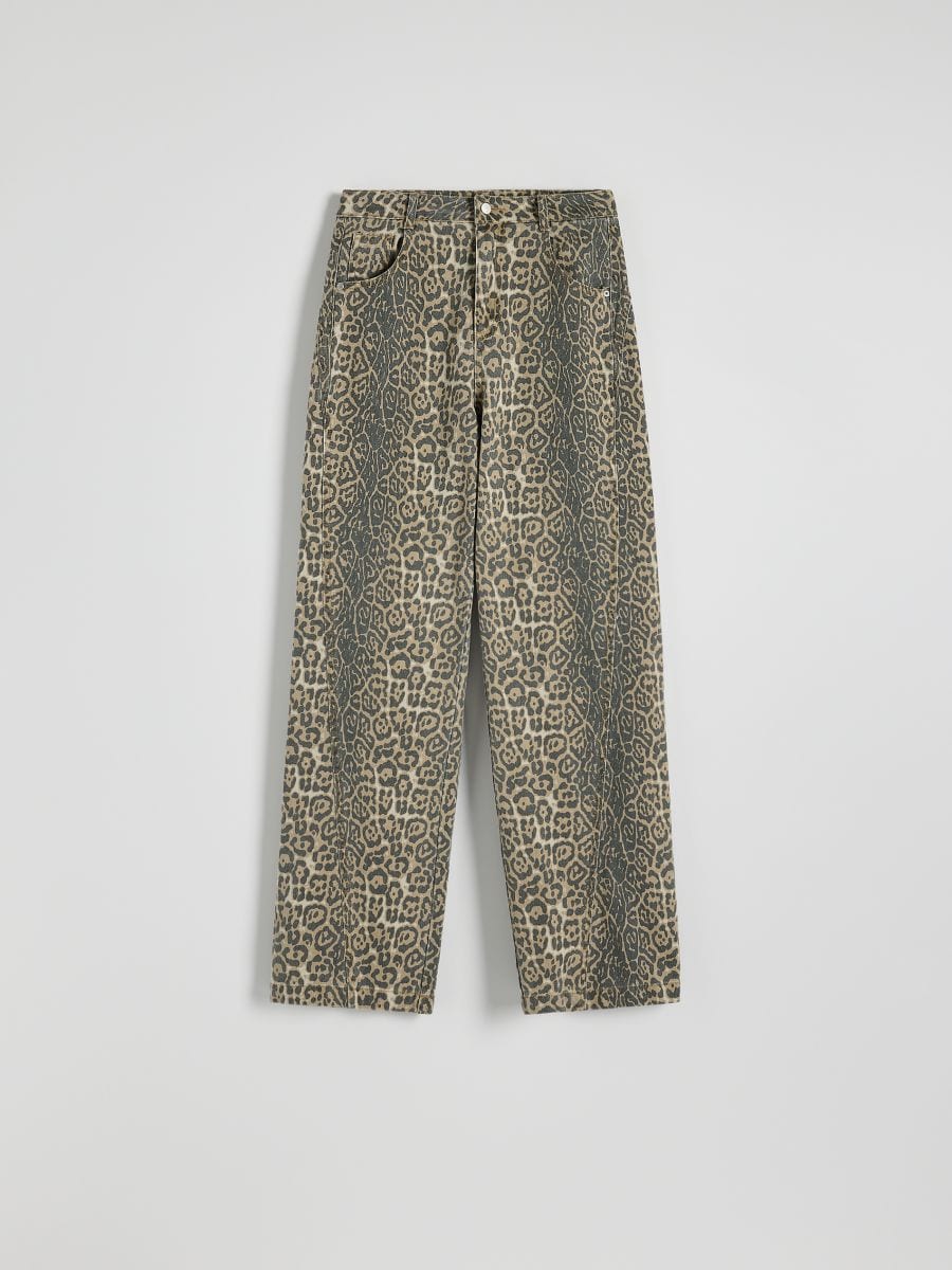 LADIES` JEANS TROUSERS - multicolor - RESERVED - 8