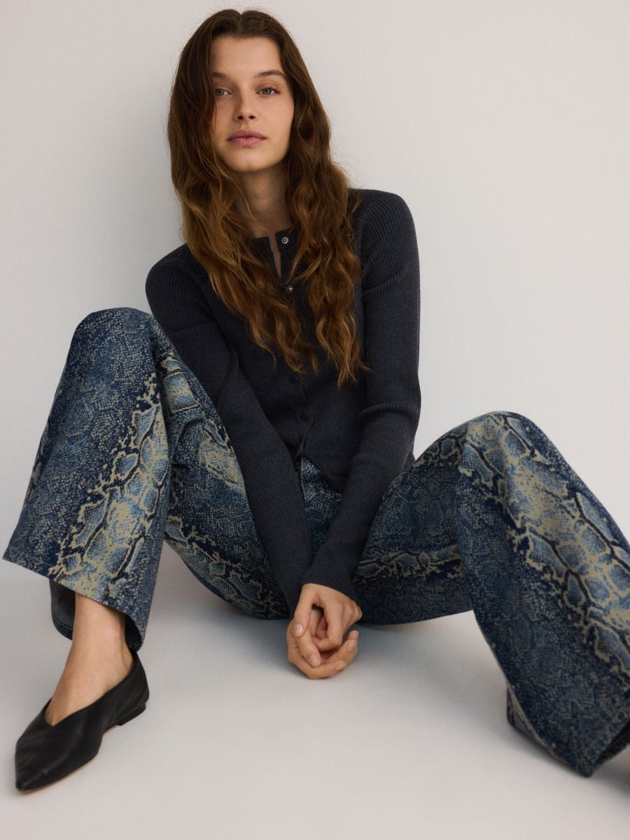 LADIES` JEANS TROUSERS - multicolor - RESERVED - 3