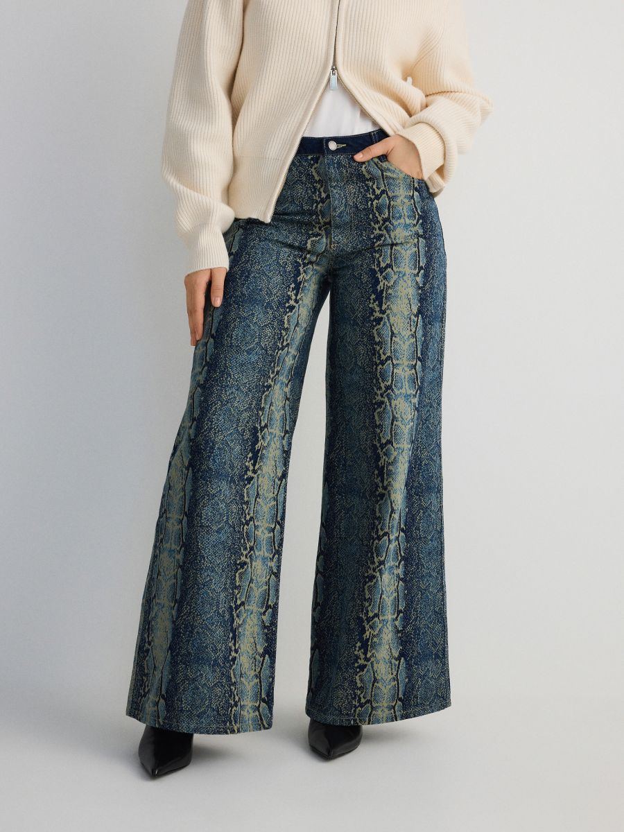 LADIES` JEANS TROUSERS - multicolor - RESERVED - 3