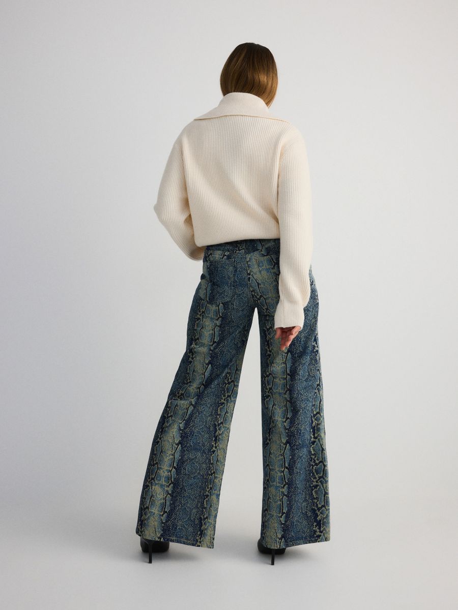 LADIES` JEANS TROUSERS - multicolor - RESERVED - 4
