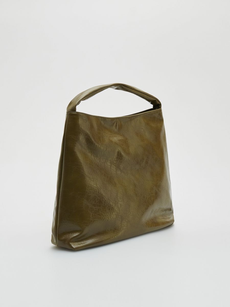Large hobo bag - olive - RESERVED - 5