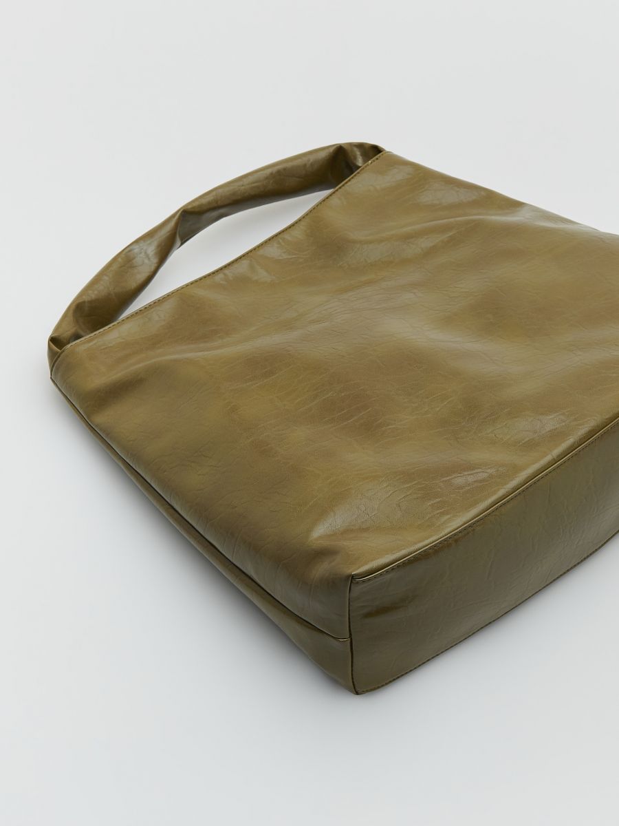 Large hobo bag - olive - RESERVED - 7