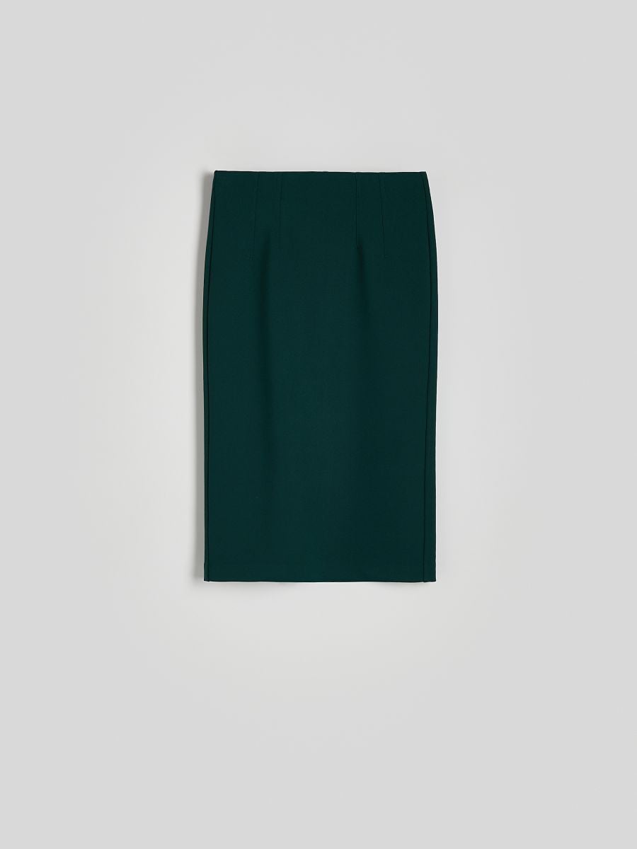 Midirok met split - BLAUWGROEN - RESERVED - 5