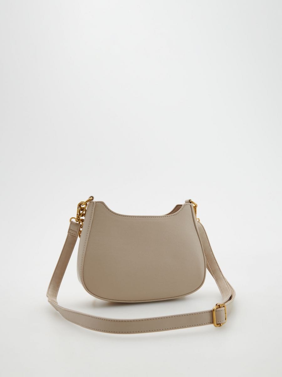 Bag with chain detail - cream - RESERVED - 2