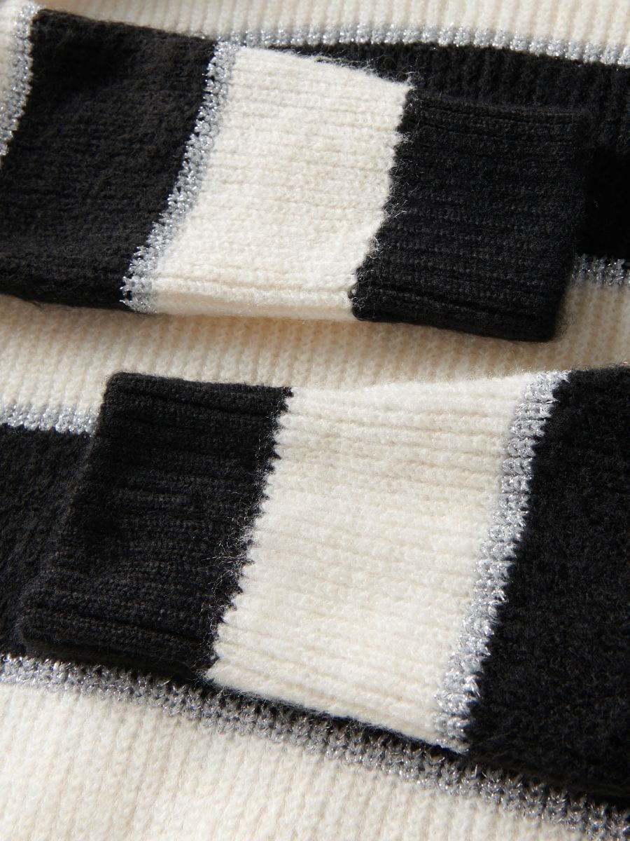 Pull en jersey rayé - Multicolore - RESERVED - 6