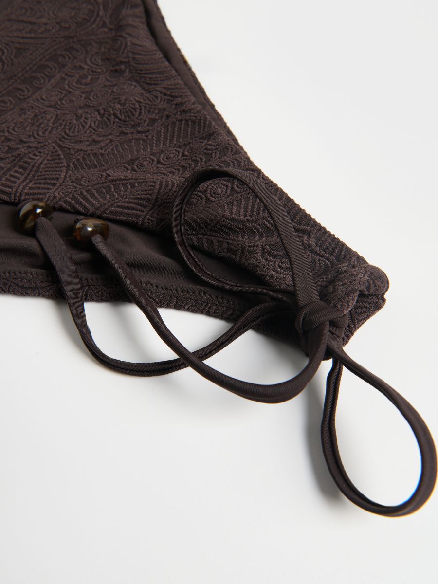 Bikini bottom - dark brown - RESERVED - 2