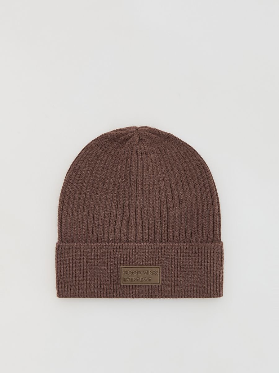Viscose cap - brown - RESERVED