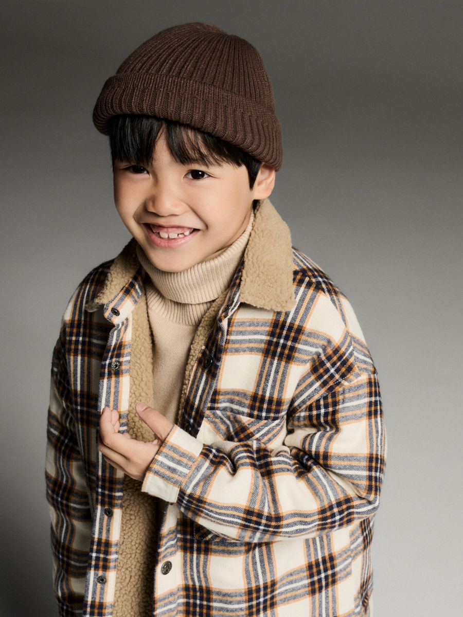 Viscose cap - brown - RESERVED
