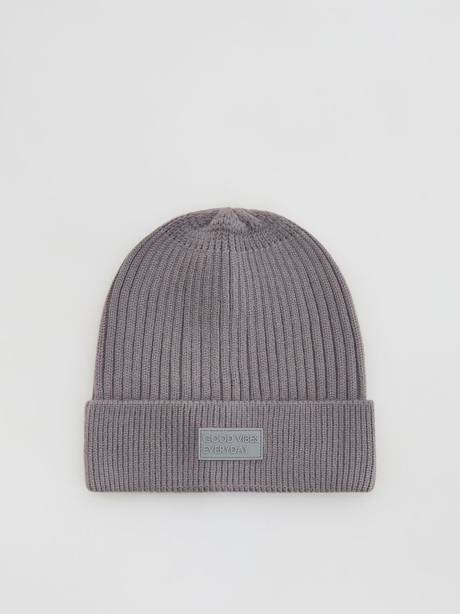 Viscose cap - dark grey - RESERVED