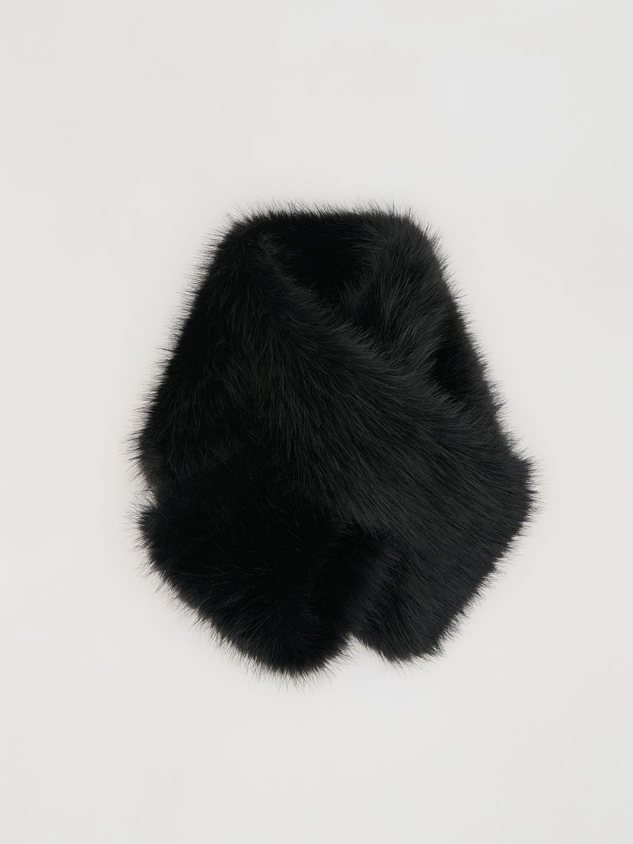 LADIES` SCARF - черeн - RESERVED