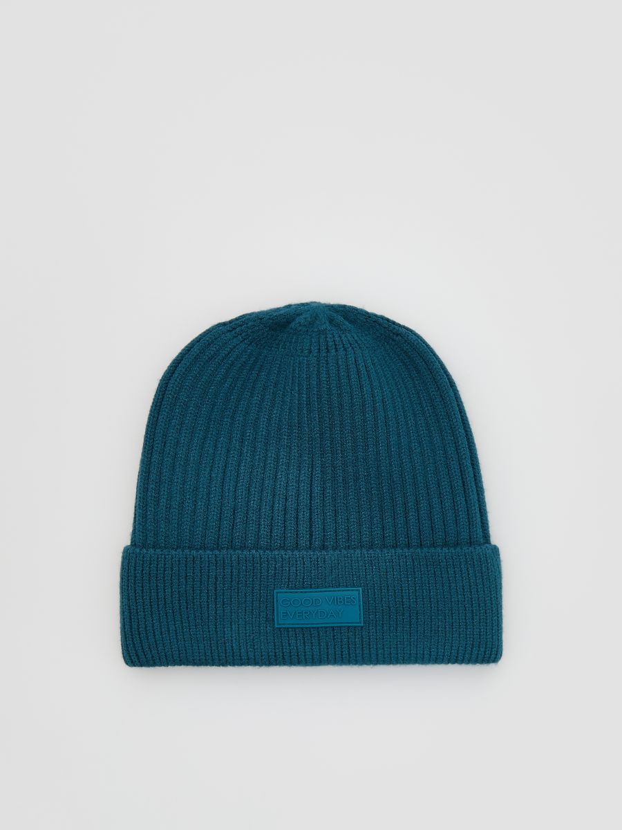 Viscose cap - dark turquoise - RESERVED