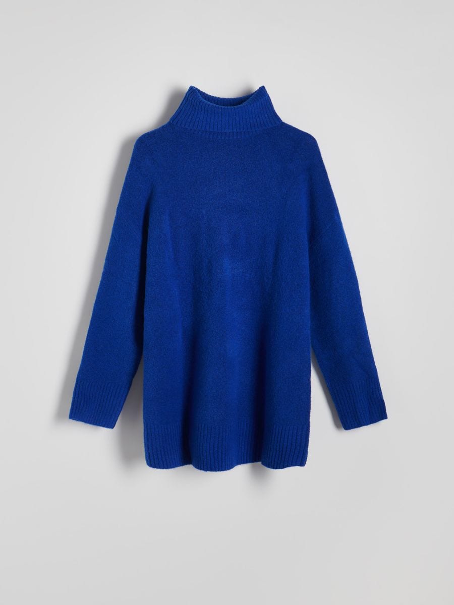 Turtleneck sweater - indigo - RESERVED - 3
