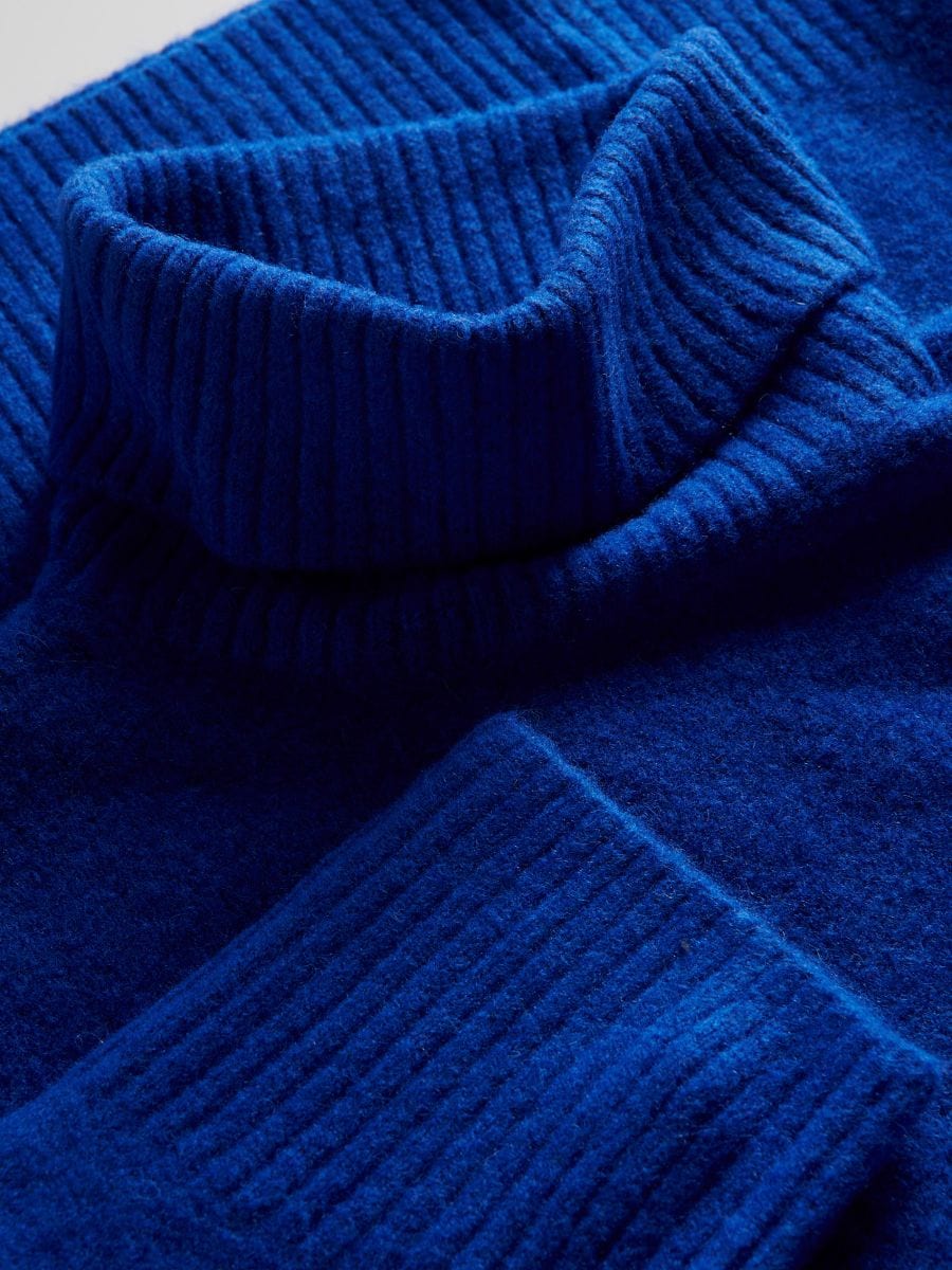 Turtleneck sweater - indigo - RESERVED - 4