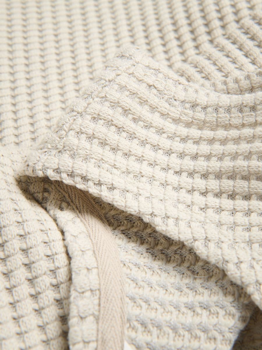 Textured top - beige - RESERVED - 7