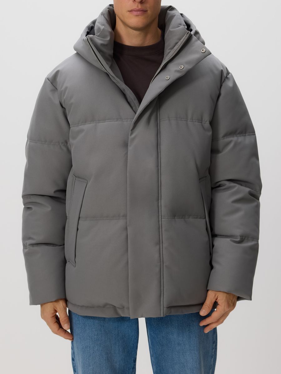 Pikowana kurtka z kapturem Kolor jasny zielony - RESERVED - 7121H-97X