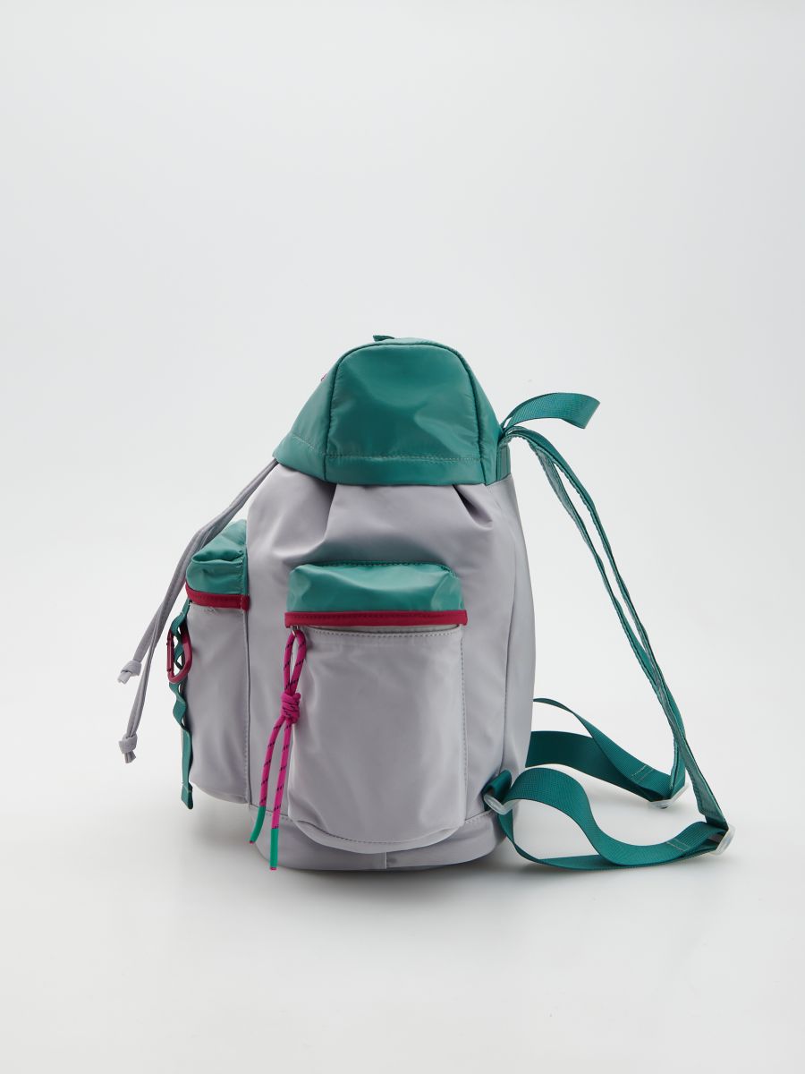 Large backpack with pockets - multicolor - RESERVED - 2