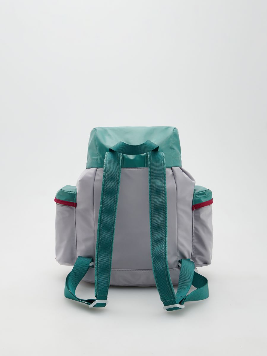 Large backpack with pockets - multicolor - RESERVED - 3