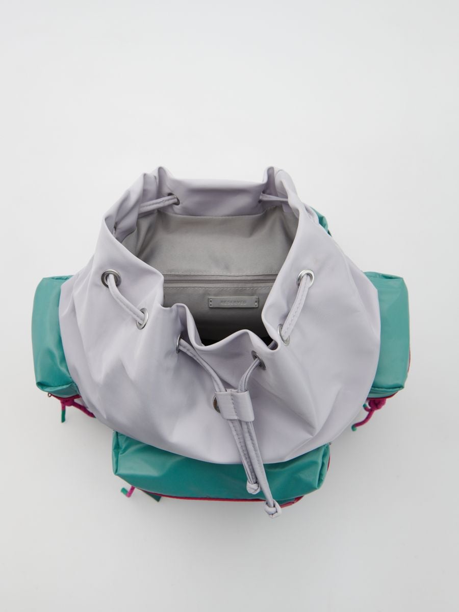 Large backpack with pockets - multicolor - RESERVED - 6