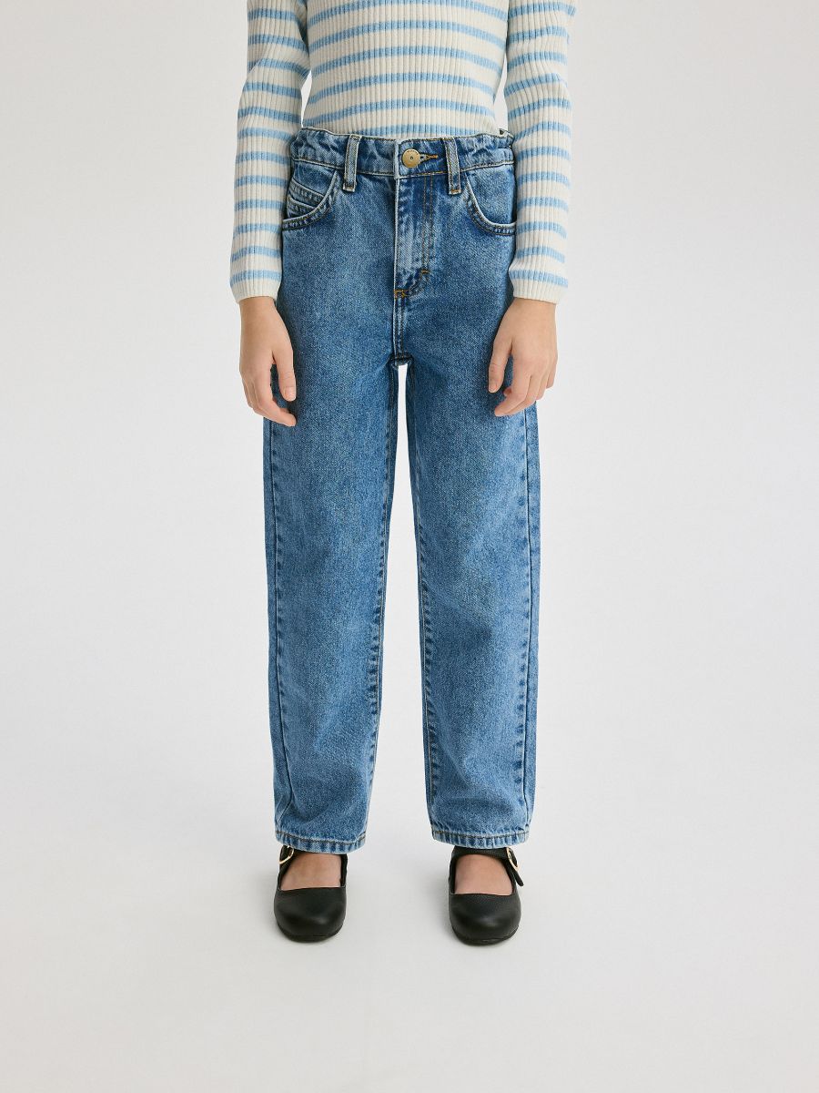 Straight fit jeans - blue jeans - RESERVED - 2